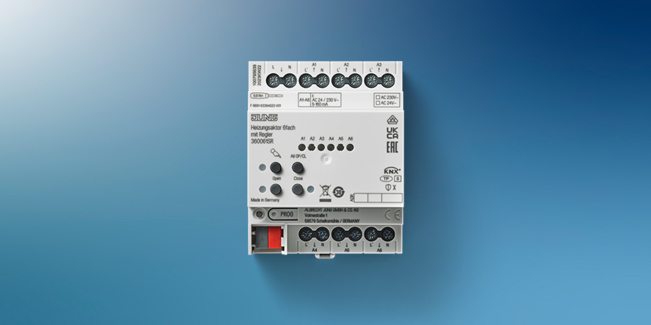 KNX Heizungsaktor 6-fach bei Elektro Jericke GmbH in Bitterfeld