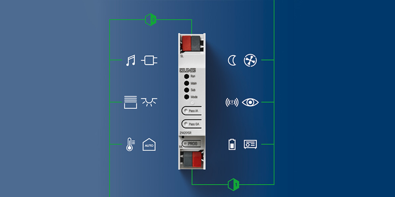 KNX Bereichs- und Linienkoppler bei Elektro Jericke GmbH in Bitterfeld